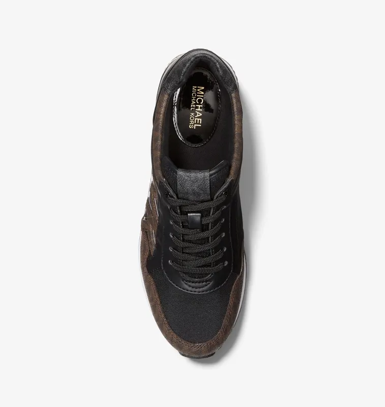 Michael Kors MK Maddy Logo Trainer – Brown/blk (49F1MAFS1B-2137)