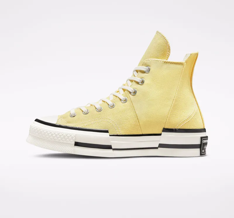 Converse Chuck 70 Plus Soft Sunshine/wit/zwart