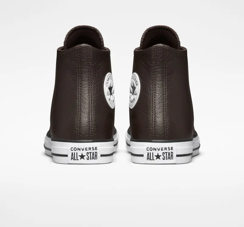 Converse Chuck Taylor All Star Tumbled Leather Velvet Brown/wit/zwart
