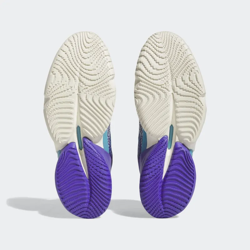 adidas D.O.N. Issue 4 Purple Rush / Off White / Clear Aqua (HR0710)