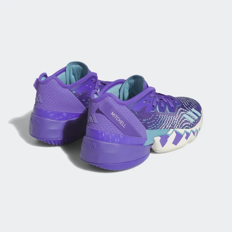 adidas D.O.N. Issue 4 Purple Rush / Off White / Clear Aqua (HR0710)