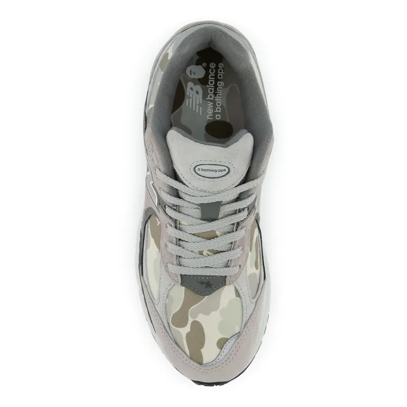 New Balance 2002R BAPE Grey Grey / Grey Camo (M2002RBG)