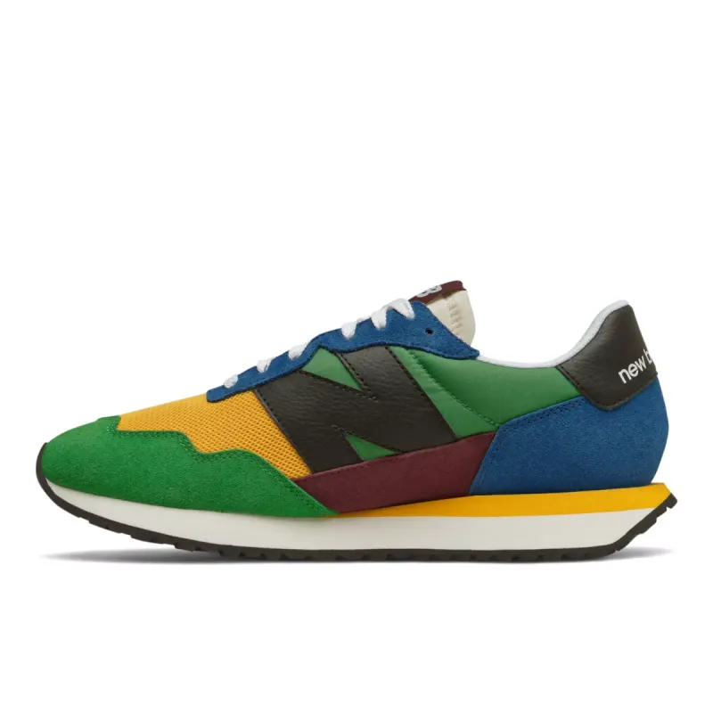 New Balance 237 Green Green / Blue-yellow (MS237LB1)