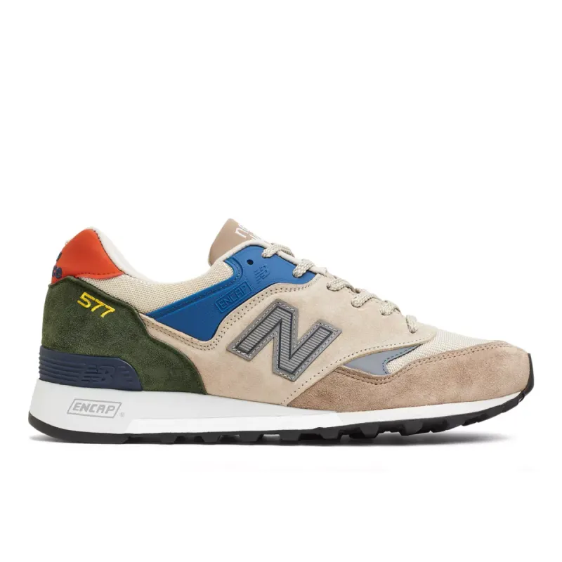 New Balance 577 Made In UK Sand Sand / Blue (M577UPG)