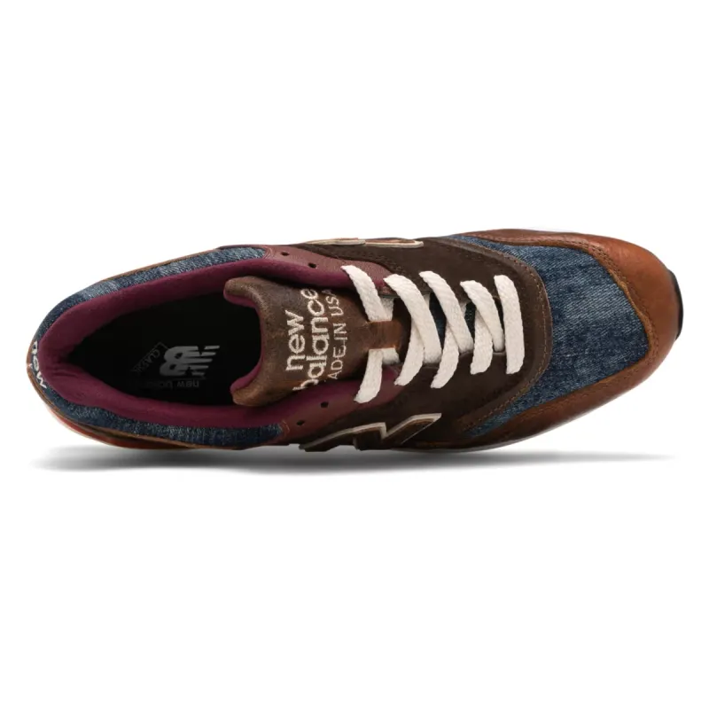 New Balance 997 Elevated Basics Brown / Blue (M997SOC)