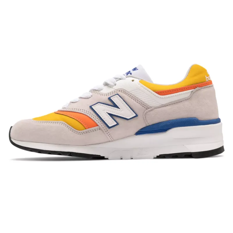 New Balance 997 MiUSA Grey Orange Grey / Orange (M997PT)