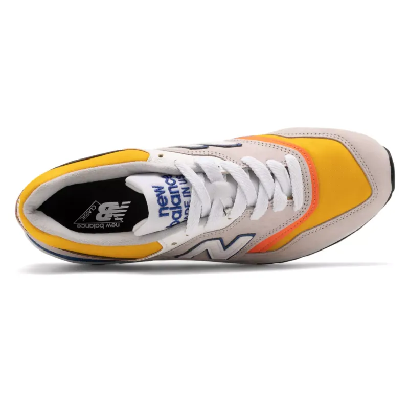 New Balance 997 MiUSA Grey Orange Grey / Orange (M997PT)