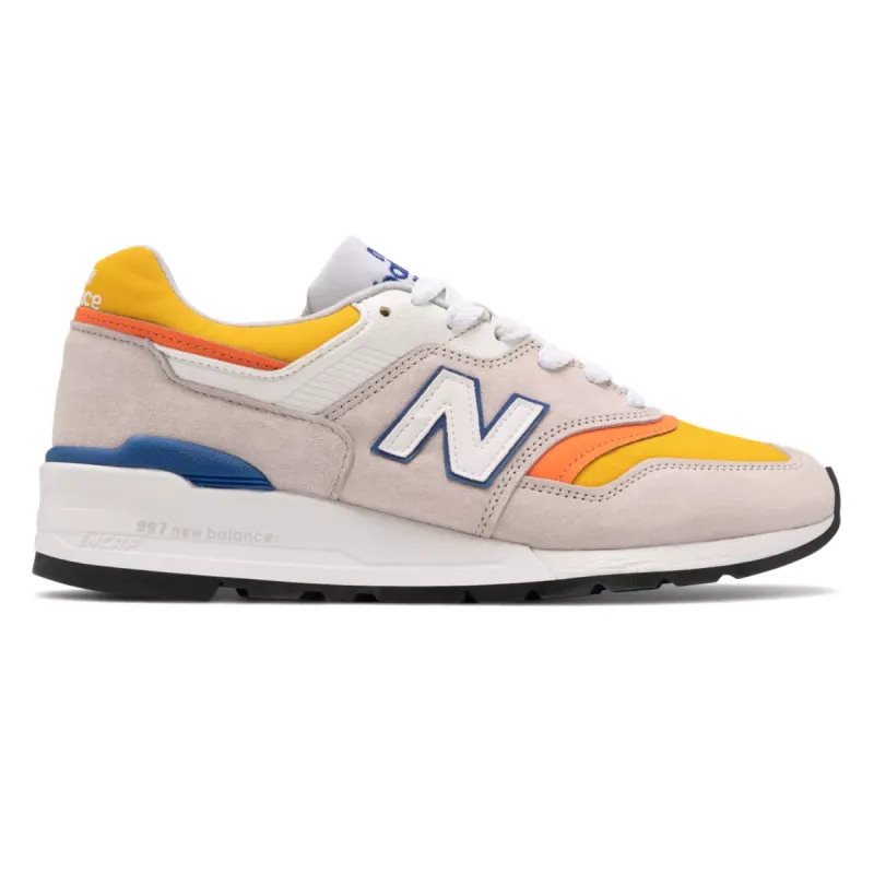 New Balance 997 MiUSA Grey Orange Grey / Orange (M997PT)