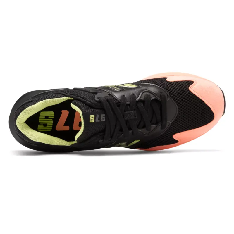 New Balance 997S Kawhi Leonard Sunrise Black / White-pink-neon Yellow (MS997KL1)