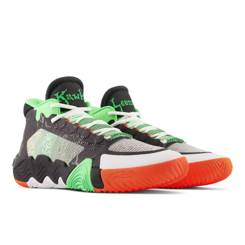 New Balance KAWHI 2 Goosebumps Black / Vibrant Spring / Dynomite (BBKLSGB2)