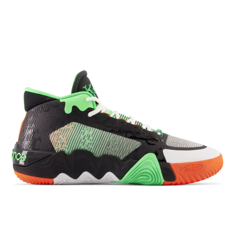New Balance KAWHI 2 Goosebumps Black / Vibrant Spring / Dynomite (BBKLSGB2)
