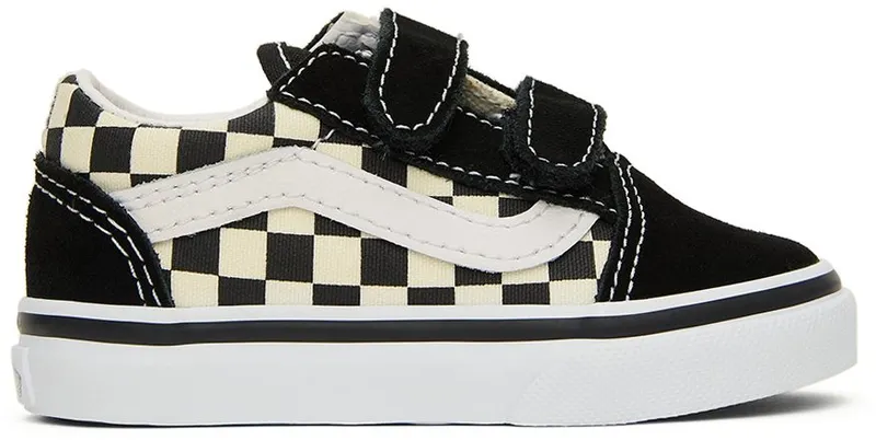 Vans Baby Black & White Checkerboard Old Skool Sneakers (VN0A38JNP0S1)