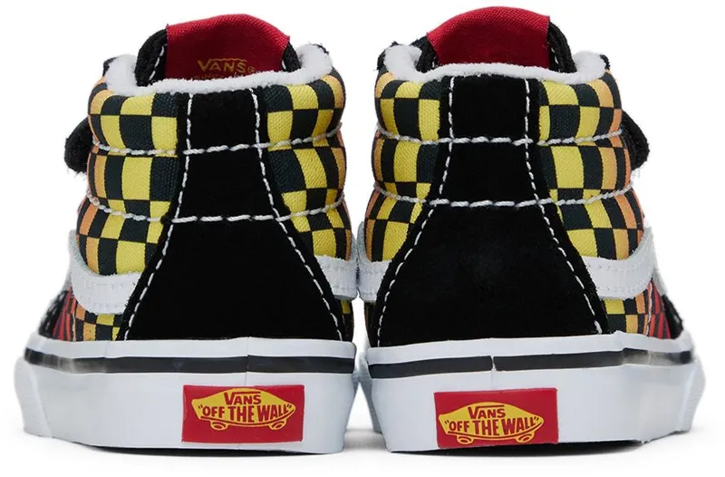 Vans Baby Black Sk8 Mid Reissue V Sneakers (VN0A5DXDABX1)
