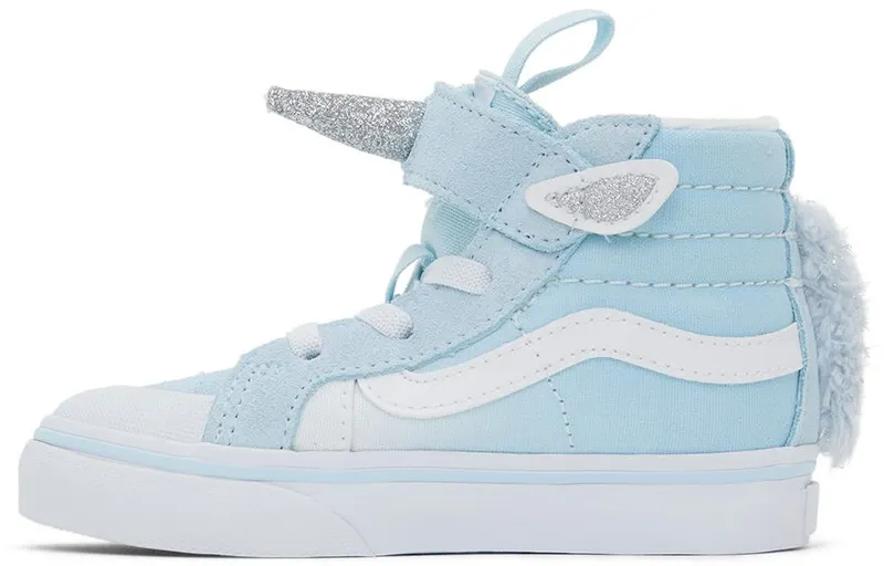 Vans Baby Blue Unicorn Sk8-Hi Reissue 138 V Sneakers (VN0A4TZQASF1)