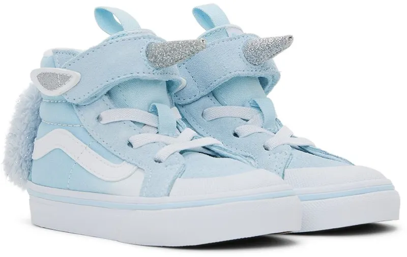 Vans Baby Blue Unicorn Sk8-Hi Reissue 138 V Sneakers (VN0A4TZQASF1)
