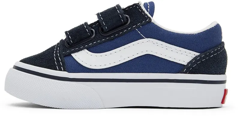 Vans Baby Navy & Blue Old Skool V Sneakers (VN000D3YNVY1)