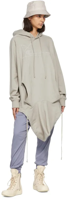 Rick Owens Drkshdw Beige Cargo Sneakers (DS01B7801 DMN)