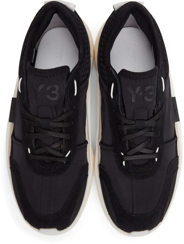 Y-3 Black Ajatu Run Low Sneakers (GW8613)