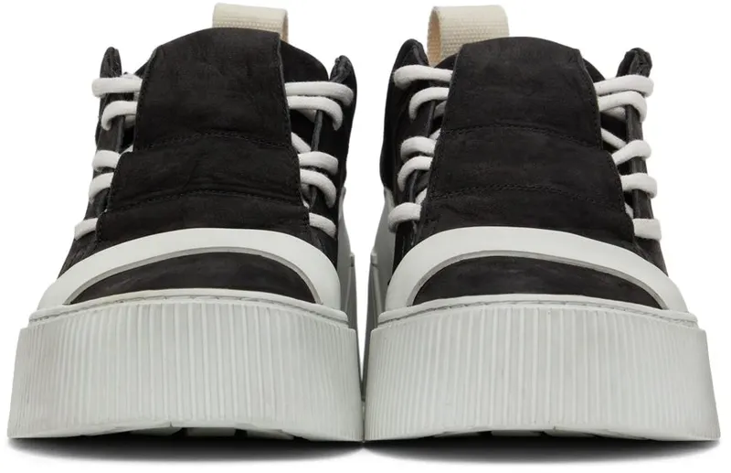 Boris Bidjan Saberi Black & Off-White Suede Bamba 2.1 Sneakers (295-SS2200B2000000SM-0013)
