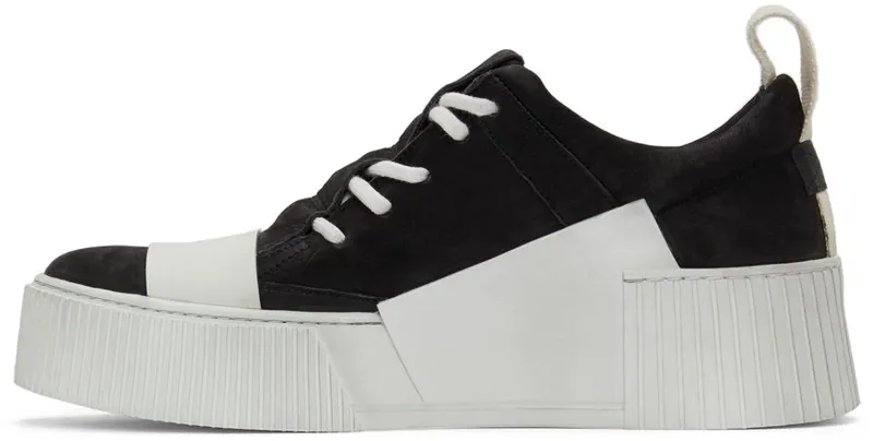 Boris Bidjan Saberi Black & Off-White Suede Bamba 2.1 Sneakers (295-SS2200B2000000SM-0013)