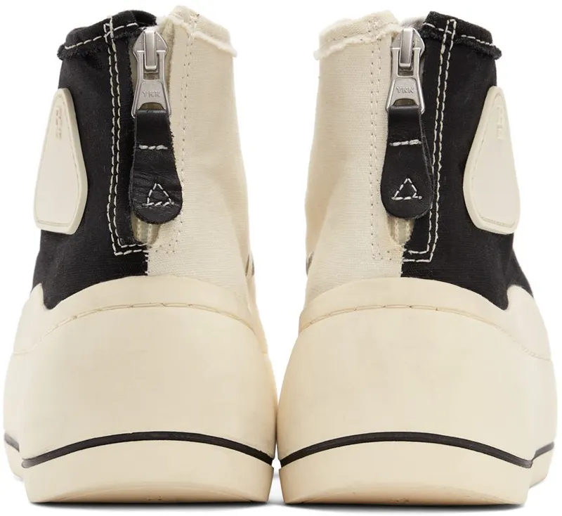 R13 Black & White Kurt Sneakers (R13S5029-S041A)