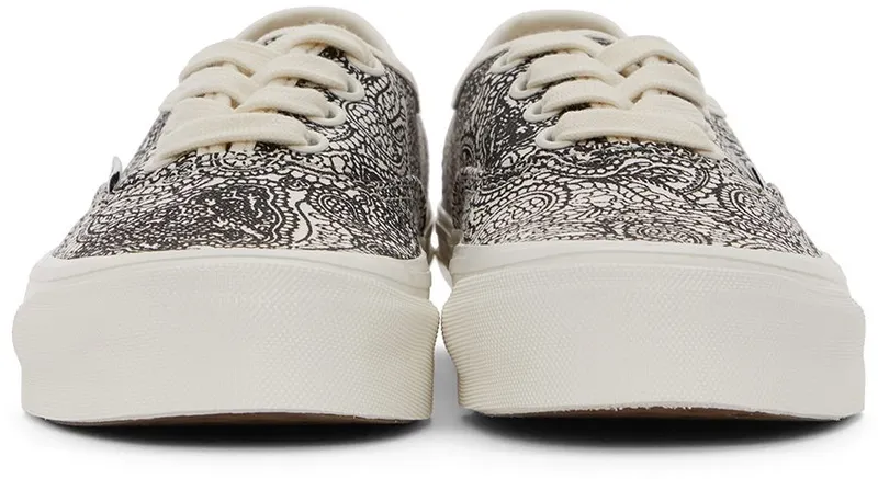 Vans Black & White UA OG Authentic LX Sneakers (VN0A4BV9B4L)