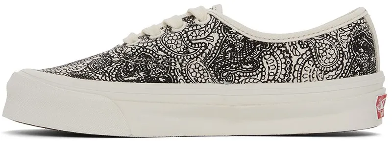 Vans Black & White UA OG Authentic LX Sneakers (VN0A4BV9B4L)