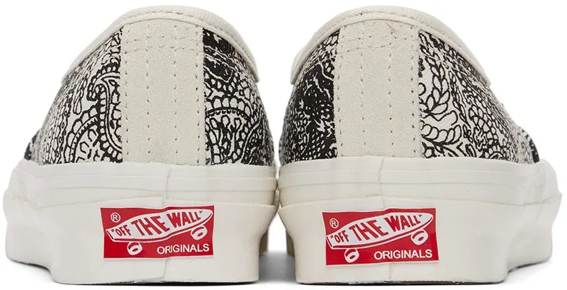 Vans Black & White UA OG Authentic LX Sneakers (VN0A4BV9B4L)