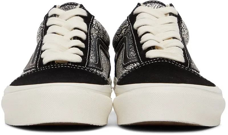 Vans Black & White Vault OG Old Skool LX Low Sneakers (VN0A4P3XB54)
