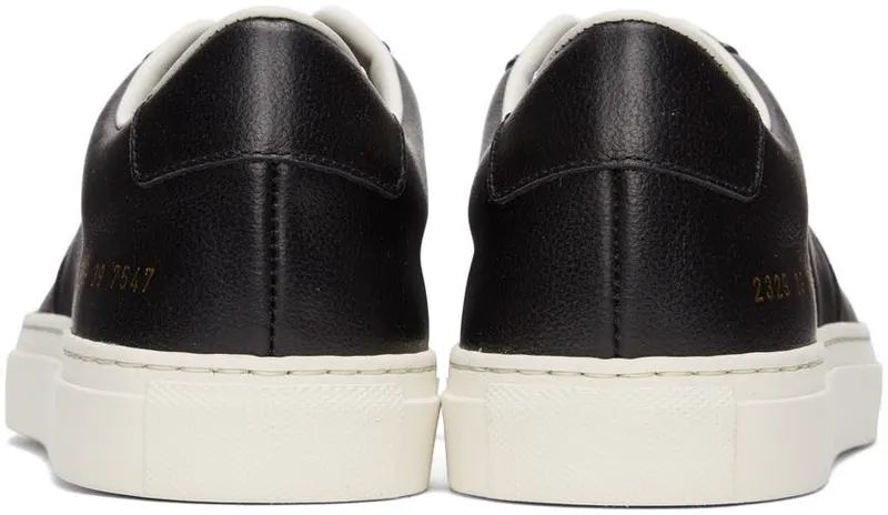 Common Projects Black BBall Summer Edition Low Sneakers (ARTICLE 2329)