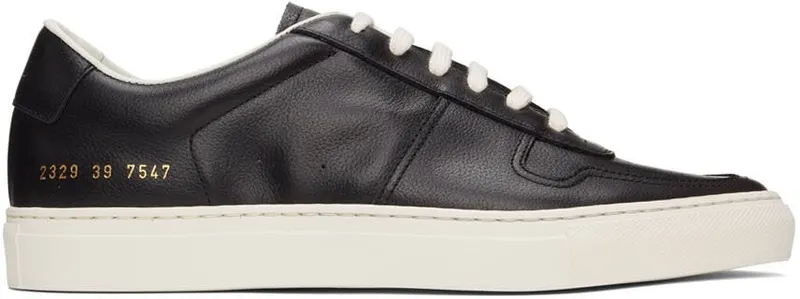 Common Projects Black BBall Summer Edition Low Sneakers (ARTICLE 2329)