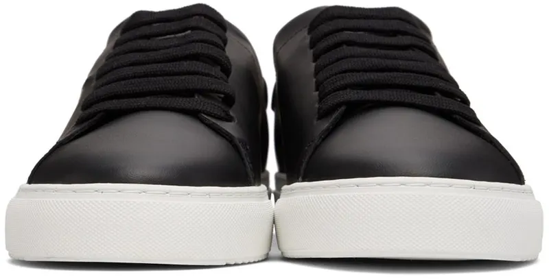Axel Arigato Black & White Clean 90 Bee Birds Sneakers (28744)