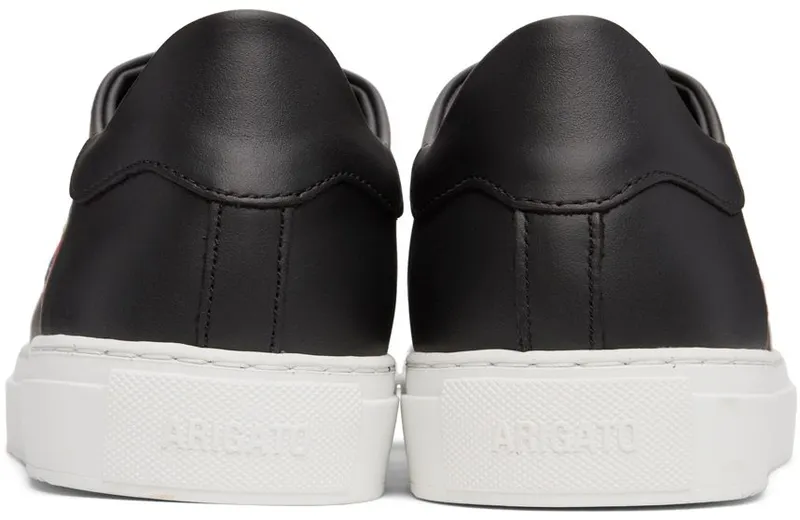 Axel Arigato Black & White Clean 90 Bee Birds Sneakers (28744)