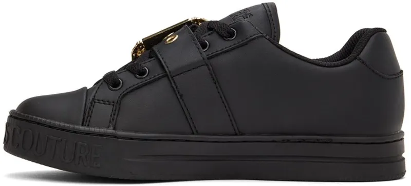 Versace Jeans Couture White Court Low-Top Sneakers (E72VA3SK9EZP008)