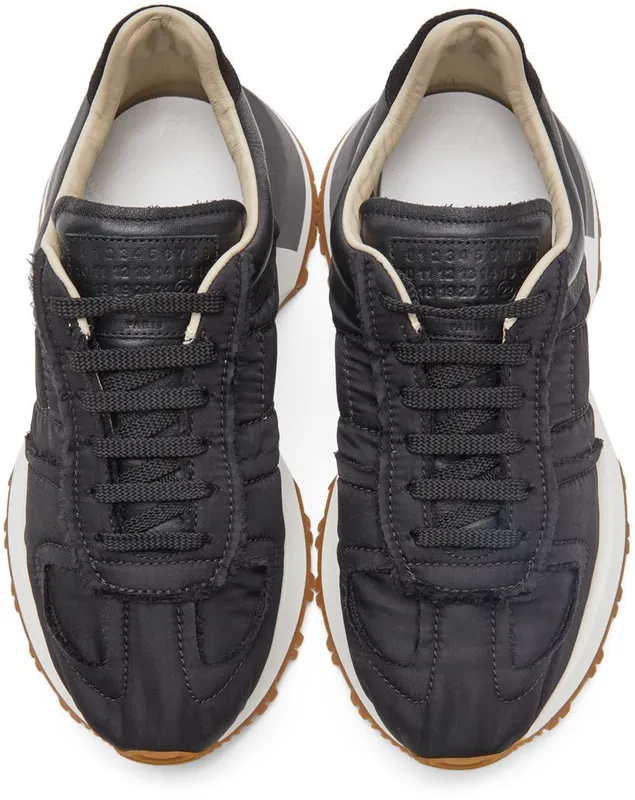 Maison Margiela Black Evolution Running Sneakers (S37WS0575 P4341)