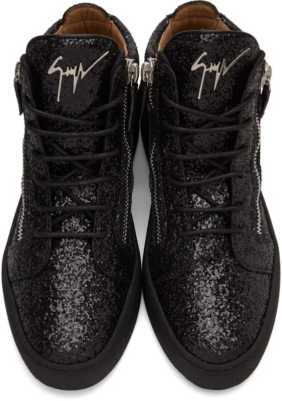 Giuseppe Zanotti Black Kriss Sneakers (RU10006-89523)