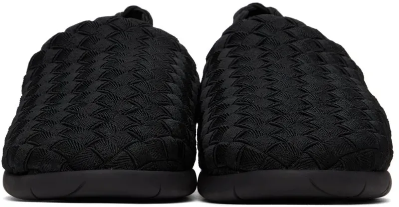Bottega Veneta Black Intrecciato Sneakers (651271 V0GV0)