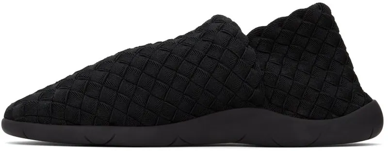 Bottega Veneta Black Intrecciato Sneakers (651271 V0GV0)