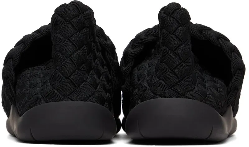 Bottega Veneta Black Intrecciato Sneakers (651271 V0GV0)