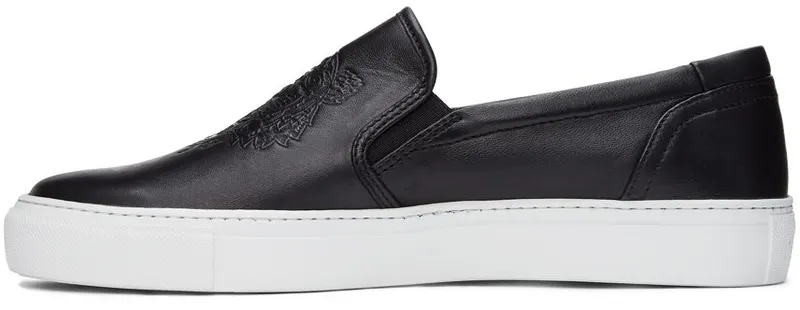 Kenzo Black K-Skate Slip-On Sneakers (FB55SN100L73)