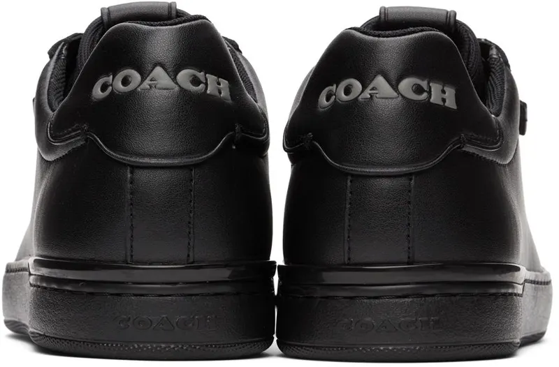 Coach 1941 Black Leather Lowline Sneaker (C8874)