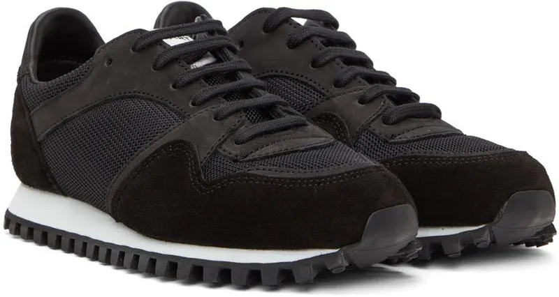 Spalwart Black Marathon Trail Low Mesh Sneakers (97139779999)