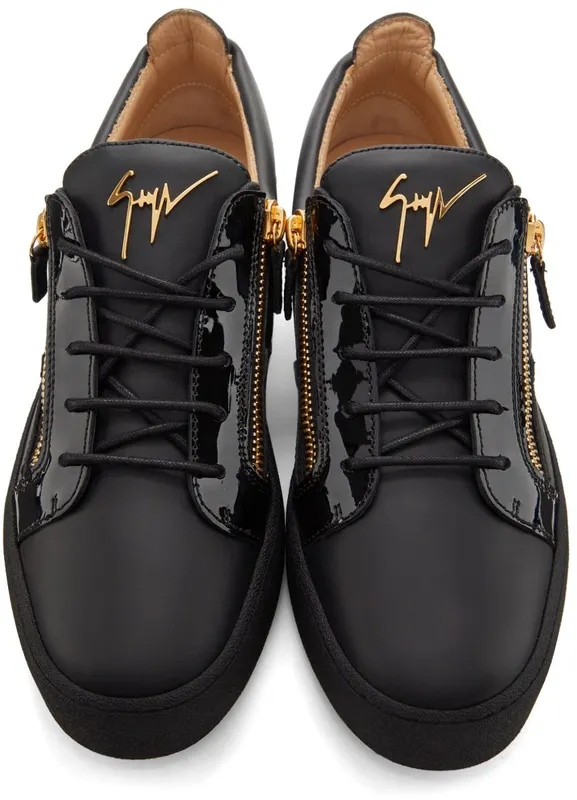 Giuseppe Zanotti Black May London Frankie Sneakers (RU70000 72608)