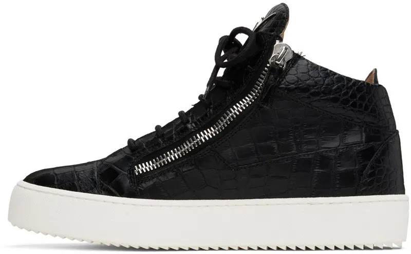 Giuseppe Zanotti Black May London High Sneakers (RU70009-84519)
