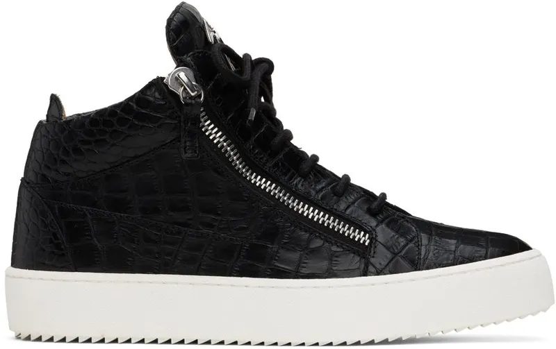 Giuseppe Zanotti Black May London High Sneakers (RU70009-84519)