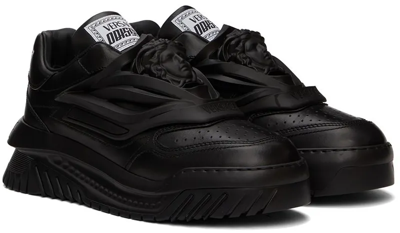 Versace Black Odissea Sneakers (*1004524 1A03180)
