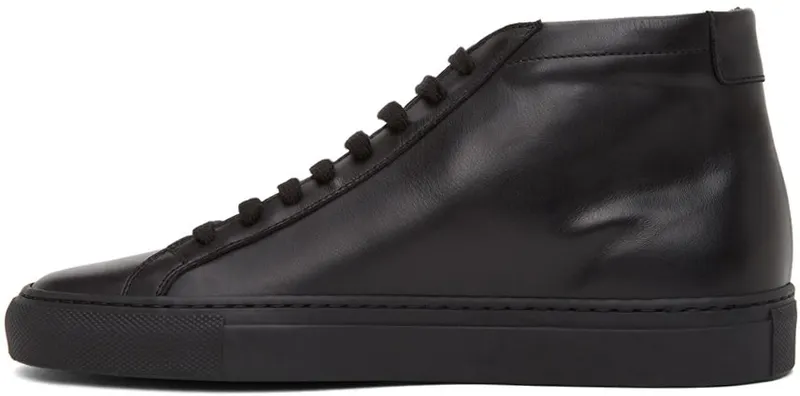 Common Projects Grey Achilles Mid Sneakers (ARTICLE 1529)