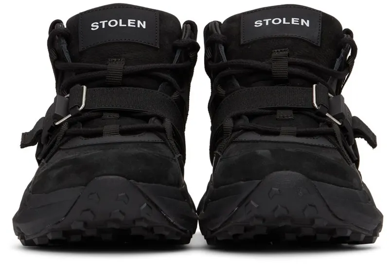 Stolen Girlfriends Club Black Soho-Grit Edition Night Hike High-Top Sneakers (NIGHT HIKE HIGH TOP)