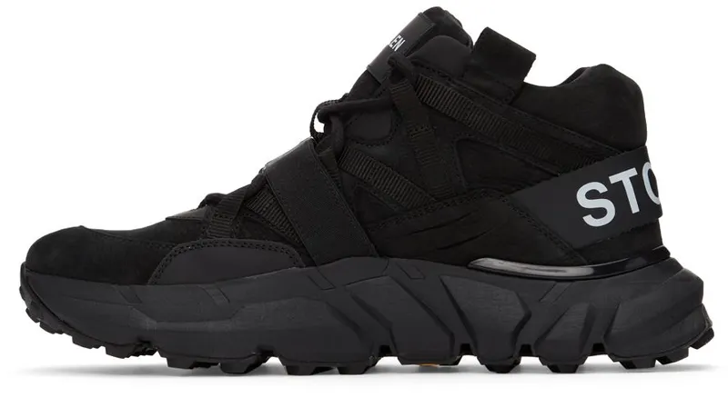 Stolen Girlfriends Club Black Soho-Grit Edition Night Hike High-Top Sneakers (NIGHT HIKE HIGH TOP)