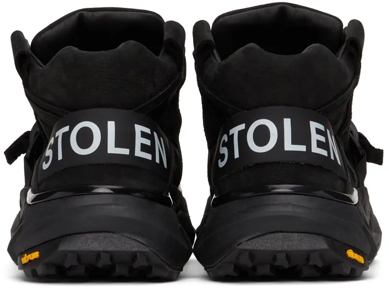 Stolen Girlfriends Club Black Soho-Grit Edition Night Hike High-Top Sneakers (NIGHT HIKE HIGH TOP)